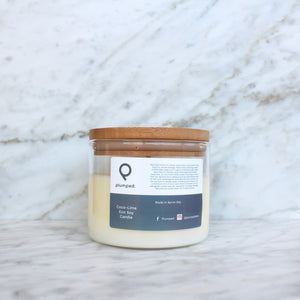 Plumped Eco Soy Coco-Lime Candle