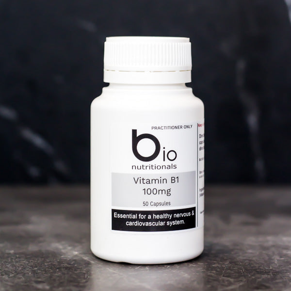 Bio-nutritionals Vitamin B1 100mg 50 Capsules